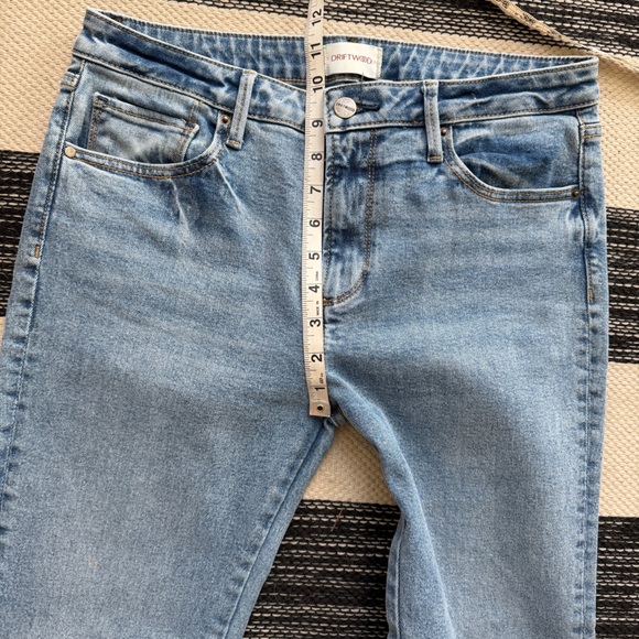 Driftwood Women's Colette Light Blue Jeans with Embroider Tapper - Picture 10 of 14